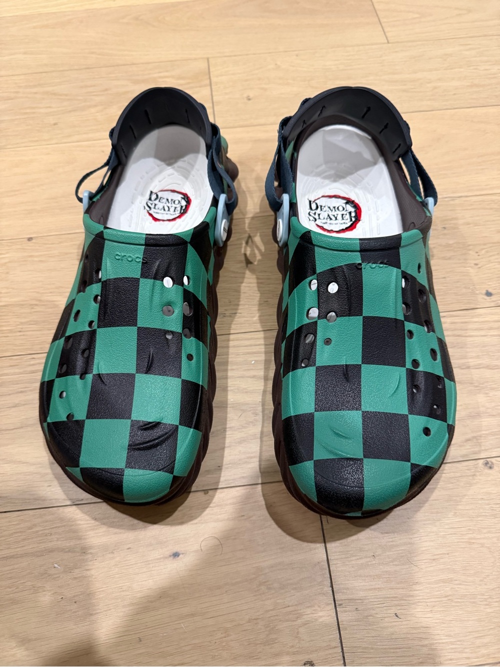 Demon Slayer x Crocs Tanjiro Size 12 Mens